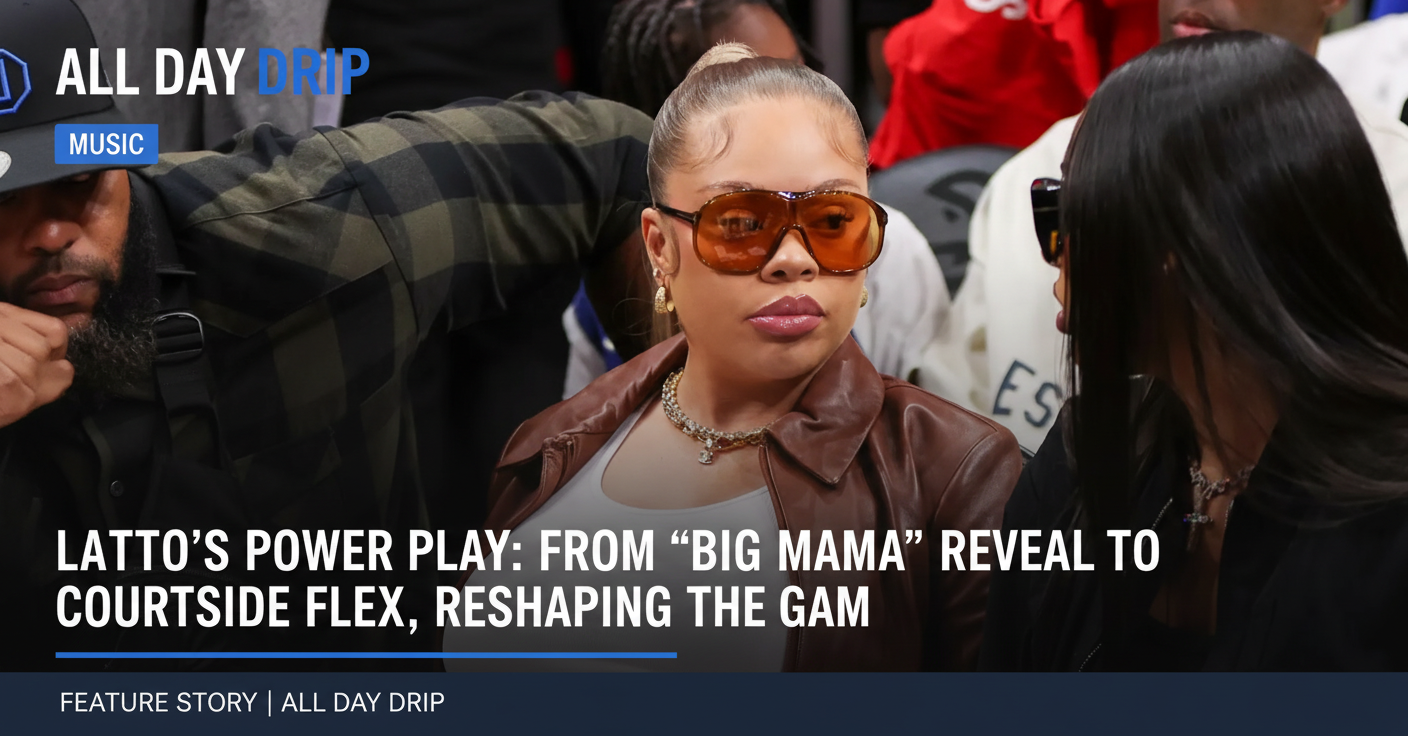 Latto's Power Play: From 'Big Mama' Reveal to Courtside Fle | All Day Drip