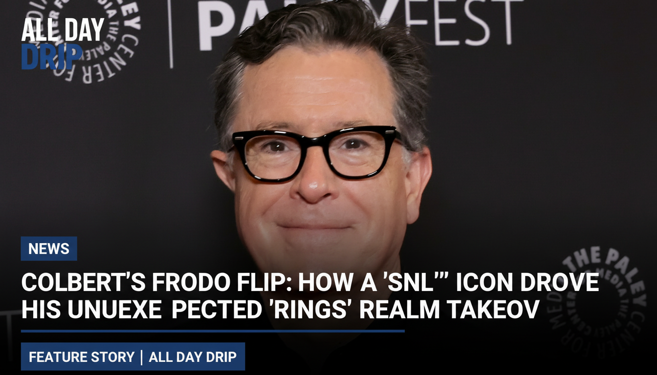 Colbert's Frodo Flip: How a 'SNL' Icon Drove His Unexpected | All Day Drip